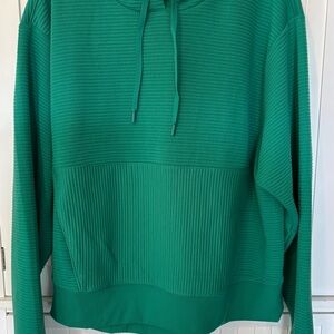 DSG Vibrant Green Textured Hoodie